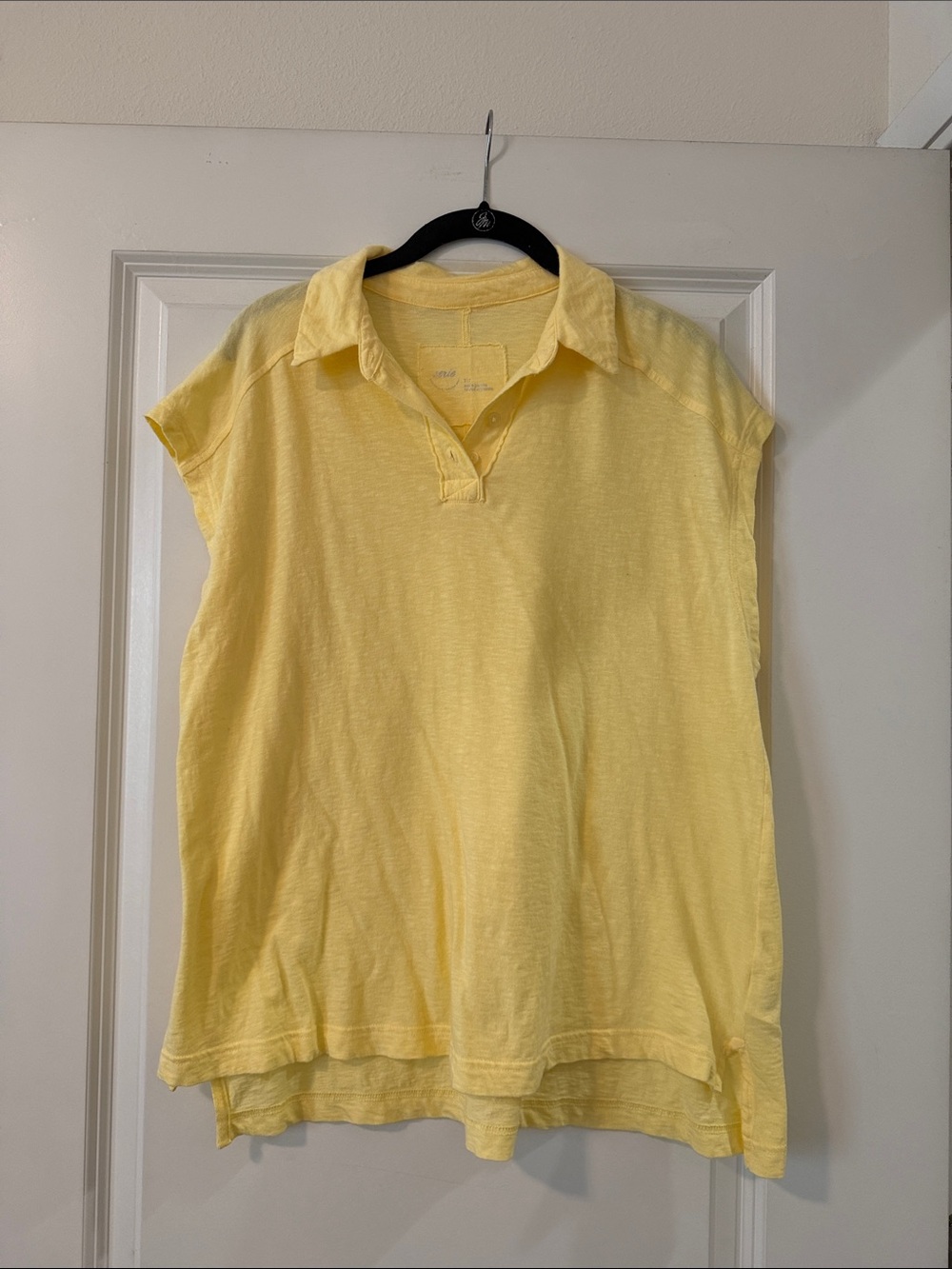 aerie Happiest Oversized Polo T-Shirt